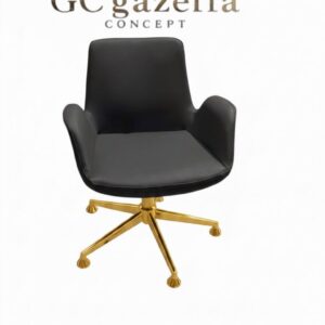 Ofis Çalışma Koltuğu - sarı yıldız ayak siyah gazellaconcept
