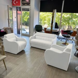 Oturma ve Bekleme Takımı Beyaz