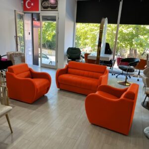 Oturma ve Bekleme Takımı Turuncu