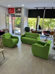 Oturma ve Bekleme Takımı Yeşil